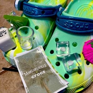 Margaritville Special Edition CROCS Woman’s 7, Men’s 5